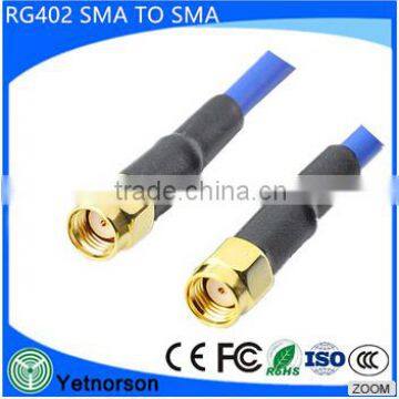 SMA connector RF jumper cable RF coaxial RG402 cable with SMA connector for RG402 cable assembly