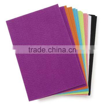 1mm Bright Colors Sticky Stiff Felt Sheets