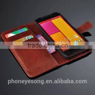 Wholesale Luxury Leather Cell Phone Case With Card Slot For HTC Butterfly 2