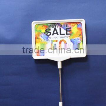 Metal frame display with magnetic base or magnetic base POP frame display or POP frame display with Magnetic base B511-87