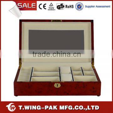 High Quality Large Jewelry Box for Both Watches and Jewelries photo-2