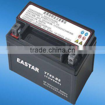 Offer Electronic Bike battery Motorcyle battery from EASTAR BATTERY COMPANY