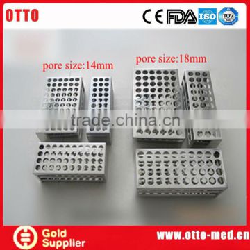 stainless steel test tube rack