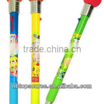 Promotional Knock "On" Light Ball Pen