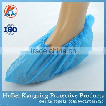 Food Industry Elastic Disposable Water Proof Shoe Covers for Dispenser CPE