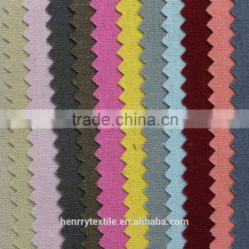 Solid Color Cotton Linen Fabric for Garment photo-3