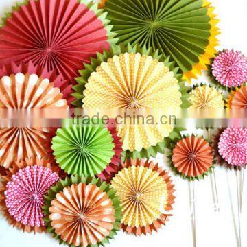 New Design Party Handmade Decoration Fan