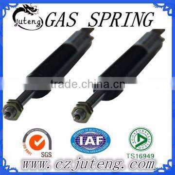 Low pressure compression lockable gas spring shocks