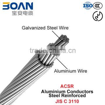 ACSR, Aluminium Conductors Steel Reinforced (JIS C 3110)