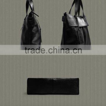 Leather Men's Business Handbags photo-3