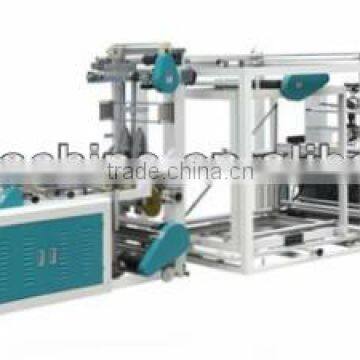 Non-woven zipper bag making machine