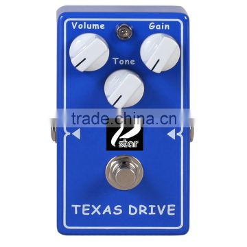 hand made guitar effect pedal texas drive