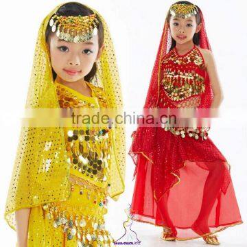 SWEGAL kids belly dance costumes,belly dance costumes children SGBDT14080