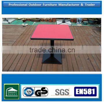 coffee shop table with cast iron table base                        
                                                                                Supplier's Choice