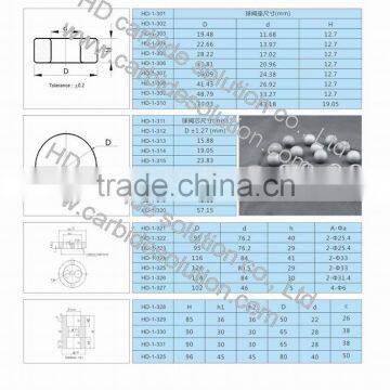 Tungsten Carbide Balls for Oil Pumps Valves