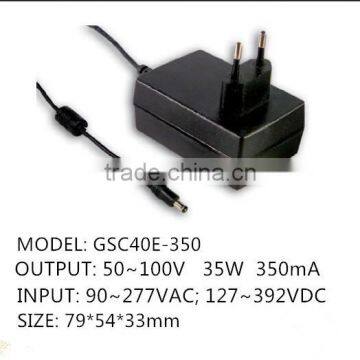 Mean Well GSC40E- 350 Single Output LED Power Supply 40W 350ma