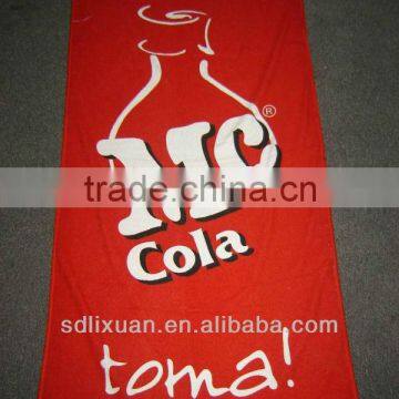 colourful beach towel