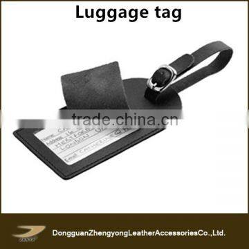 China Manufacturer Cheap Leather Airplane Luggage Tags Factory Wholesale