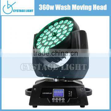 Hot Product Pro Rgbw Zoom 36x10w 4in1 Led Moving Head Wash Light