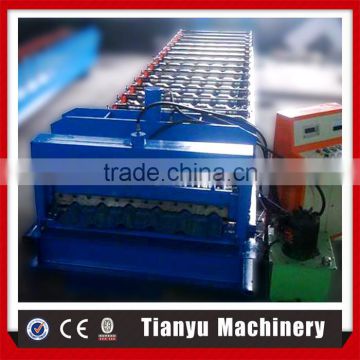 2016 Metal Sheet Roofing glazed steel tile roll forming machine