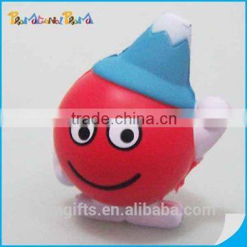 Custom Cute Drop Shape PU Stress Ball for Promotional