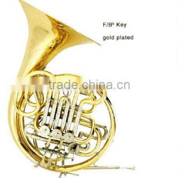 brass wind instrument imitating 103 double french horn
