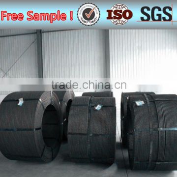 1860mpa268kn pc stranded steel wire from China