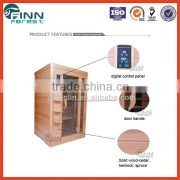 Family use sauna room 1-4 person inner infrared sauna cabin