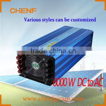 CHENF 6KW high performance frequencypure sine wave inverter City Electricity Complementary for home