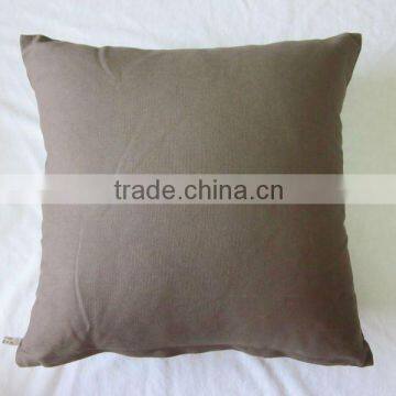 P02 dyed plain canvas pillow