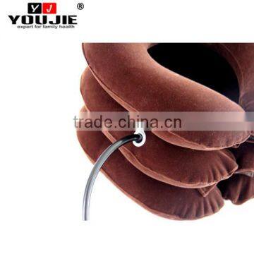 China Supplier Flannel Medical PVC Adjustable Cervical Neck Traction Device photo-5