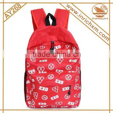 Stock Korean Style Fashion School Backpack Wholesale photo-4