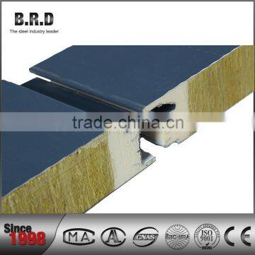 Manufacturer of Fireproof Rock Wool Sandwich Wall Panel Price photo-4
