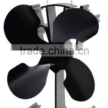 VDSF614B New 4 blades heat powered wood stove fan