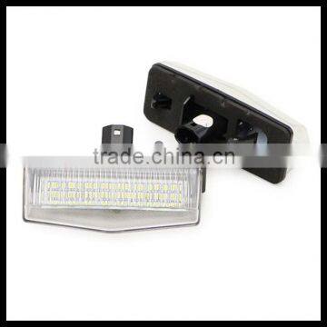 For Toyota Prius ZVW30 LED license plate light led kit xenon white 7000K