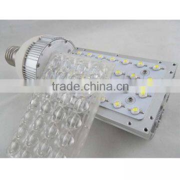on Sale! 30w Outdoor Ip65 Road Light Leaf Highway Solar Street Lighting Fixture Led Bulb Street Light photo-4