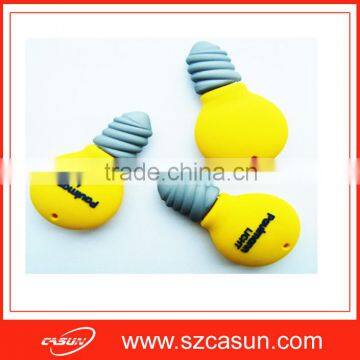 Gift USB Drive bulk wholesale pvc bulb shape USB flash pen custom made bulbs driver usb stick key