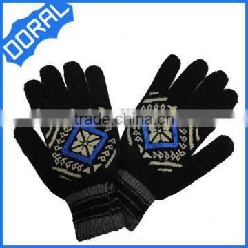 popular new knitted gloves with russian market