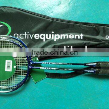 cheap badminton rackets set for Europe market