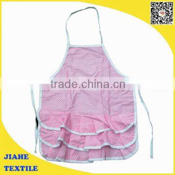 Cotton material and children's type white kids aprons