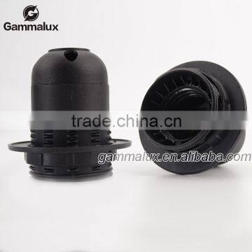 Plain Black Plastic E27 Lamps Holder Light Bulb Lamp Socket Base for Wall Lamp,Pendant Lights