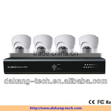 4ch dvr kit, CMOS 700tvl dome camera,p2p cloud DVR system,dvr system