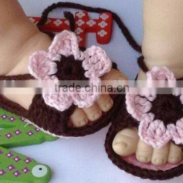 JPSHOES140801 flower Knitted Toddler shoes