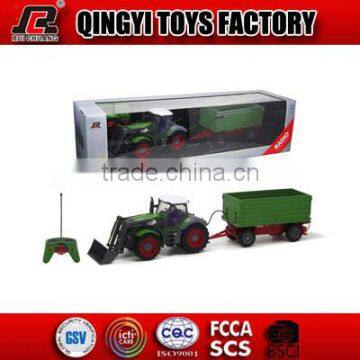 HOT!Green Toy Tractors 1:28 6CH RC Farm Tractor with good quality and license toys