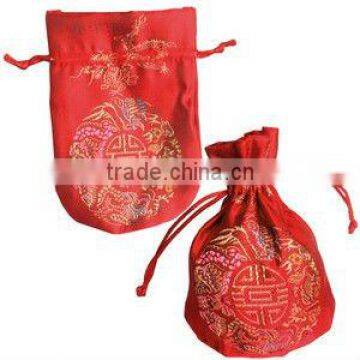 Free shipping jewelry bag MIXED Brocade Jewelry Pouch