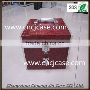 Beauty Girls' Beautiful Color Aluminum Cosmetic Case With Drawer and Mirror photo-3