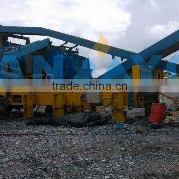 Portable diesel Jaw Crusher with good quality and good price.