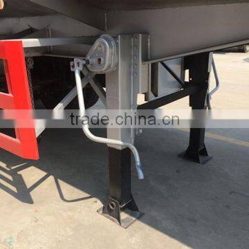 High Performance 40cbm Stainless Steel Edible Oil Tanker Semi Trailer photo-6