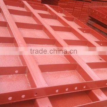 Building hardware items, ribbed wall panels