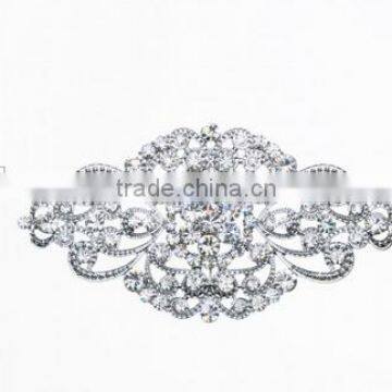 DIAMOND FILIGREE BROOCH